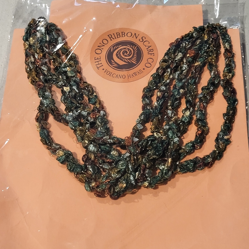 Handcrafted in Hawaii: Ono Ribbon Scarf. Festival Ready, Free Spirit, Style Boho